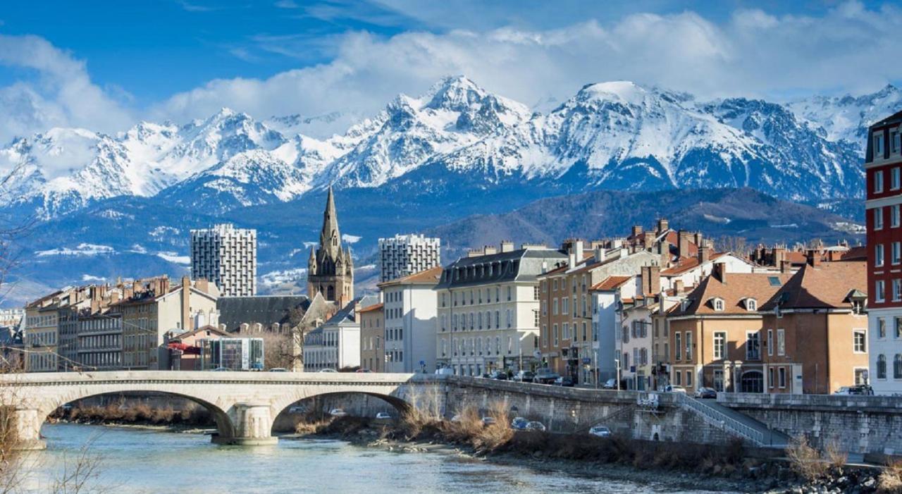 Le Valmy #1 - Cosy Studio - Grenoble Apartment Bagian luar foto